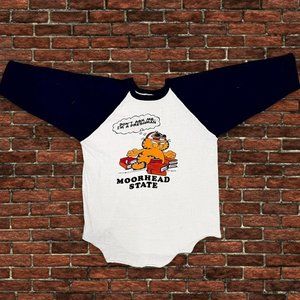 Garfield 1978 Single Stitch Moorhead State - Don’t Ask Me I’m a Freshman Shirt